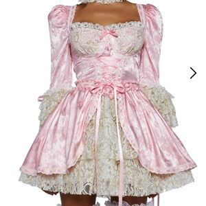 Dolls Kill cake queen costume set